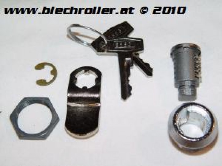 Schloss Seitendeckel für Vespa 50-125/PV/ET3 und Toolboxklappe Vespa S50/90